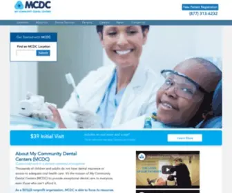 Mydental.org(My Community Dental Centers) Screenshot