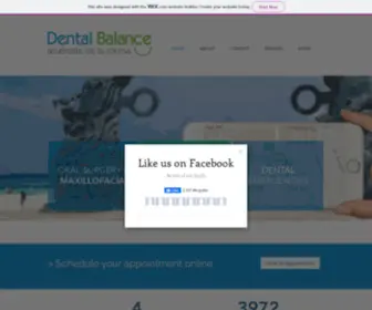 Mydentalbalance.com(Our interest) Screenshot