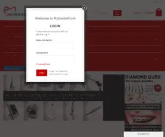 Mydentalstock.com(Dental Instruments) Screenshot