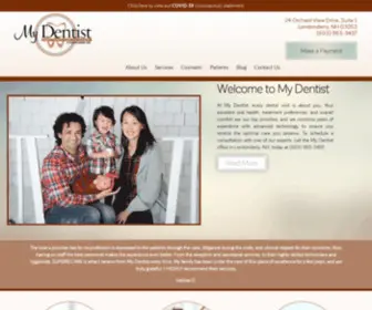 Mydentistnh.com(My Dentist) Screenshot