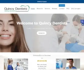 MydentistQuincy.com(Dentist Quincy) Screenshot