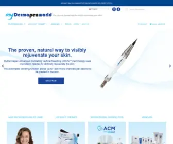 Mydermapen.com(MyDermapenWorld) Screenshot