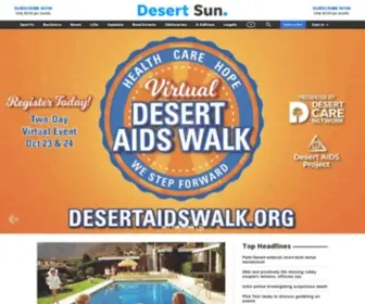 Mydesert.com(The Desert Sun) Screenshot