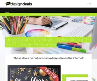 Mydesigndeals.com(Daily Deals for Graphic Designers and Creative Professionals) Screenshot