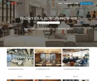 Mydeskhub.com(Coworking Spaces) Screenshot