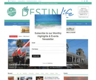 Mydestinlife.com(Destin Life) Screenshot