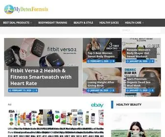 Mydetoxformula.com(Weight Loss) Screenshot