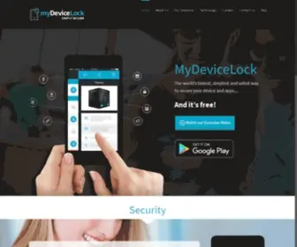 Mydevicelock.com(Mydevicelock) Screenshot