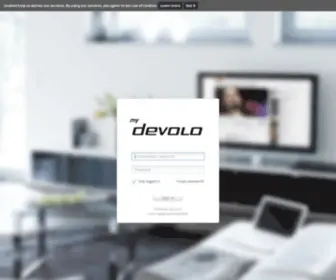 Mydevolo.com(My devolo) Screenshot