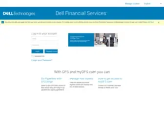 MYDFS.com(Manage Your EMEA & ANZ Dell Financial Services (DFS)) Screenshot