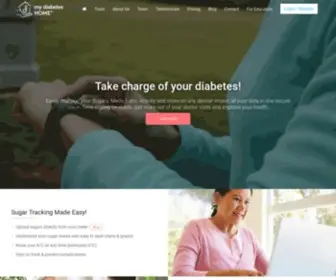 Mydiabeteshome.com(My Diabetes Home) Screenshot