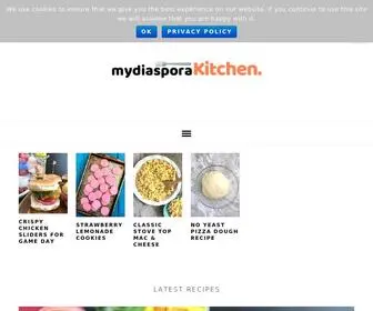 Mydiasporakitchen.com(Easy Tasty Family Friendly Recipes) Screenshot