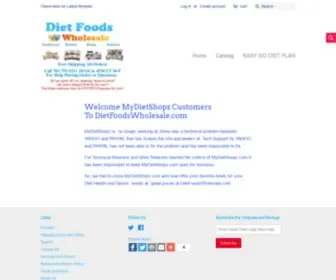 Mydietshopz.com(For e) Screenshot