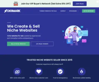 Mydigimark.com(Niche Websites Fore Sale & Digital Marketing Services) Screenshot