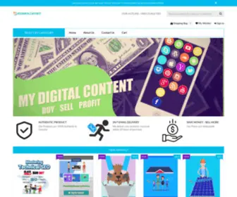 Mydigitalcontent.store(Mydigitalcontent store) Screenshot