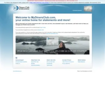 Mydinersclub.com(Mydinersclub) Screenshot