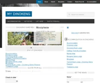 Mydinokeng.co.za(My Dinokeng) Screenshot