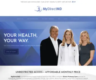 Mydirectmd.com(My Direct MD) Screenshot