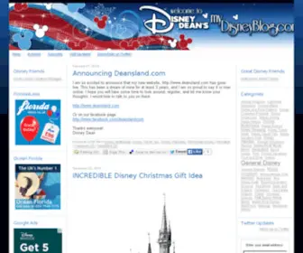 Mydisneyblog.com(My Disney Blog) Screenshot