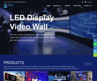 Mydisplayscreen.com(SHENZHEN MDS DISPLAY LIMITED) Screenshot