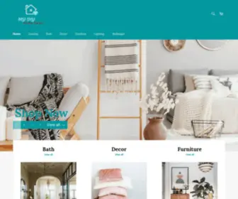 Mydiyhomedecor.com(Create an Ecommerce Website and Sell Online) Screenshot