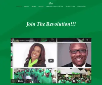 MYdnaparty.org(Democratic National Alliance) Screenshot