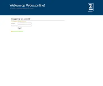 Mydocsonline.be(Cursusdienst) Screenshot
