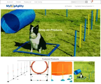 Mydogagility.com(mydogagility) Screenshot