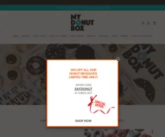 Mydonutbox.com(My Donut Box) Screenshot