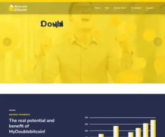 Mydoublebitcoin.com(mydoublebitcoin) Screenshot