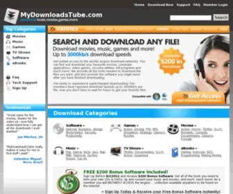 Mydownloadstube.com(Downloads site) Screenshot