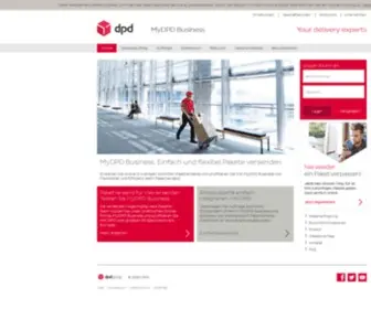 MYDPdbusiness.de(Gewerblicher Paketversand flexibel und effizient) Screenshot