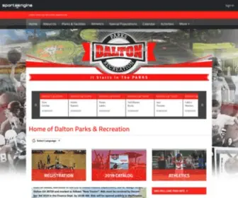 MYDPRD.com(Dalton Parks and Recreation Department) Screenshot