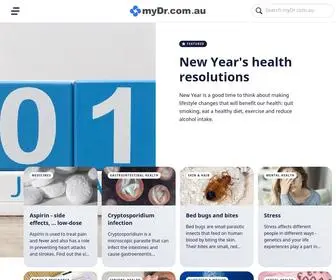 MYDR.com.au(Healthy body) Screenshot