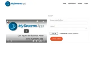 MYdreams.app(My Account) Screenshot