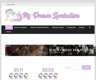 MYdreamsymbolism.com(My Dream Symbolism) Screenshot