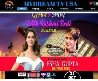 MYdreamtvusa.com(Digital TV Channel) Screenshot