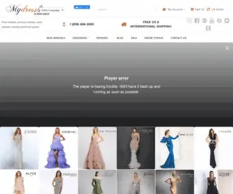 MYdressline.com(Find your Prom Dresses) Screenshot