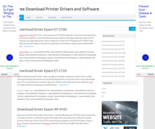 MYdriverprinter.com(Free Download Printer Drivers and Software) Screenshot