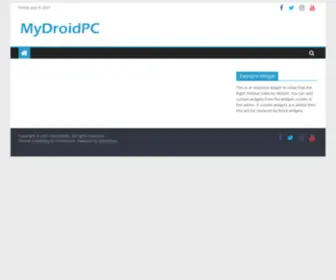 MYdroidpc.com(MyDroidPC) Screenshot