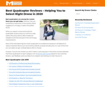 MYdronechoice.com(My Drone Choice) Screenshot