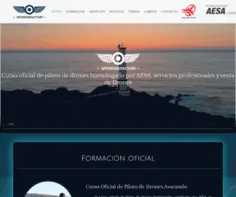 MYdronefactory.com(Formación) Screenshot