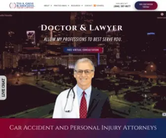 MYDrted.com(Premium Personal Injury Law Firm) Screenshot