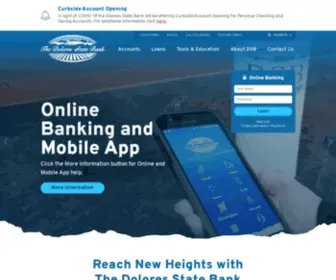 MYDSB.com(Dolores State Bank) Screenshot