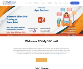 MYDSC.net(Get DSC within 2 hours) Screenshot