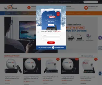 MYDTHStore.com(DTH New Connection) Screenshot