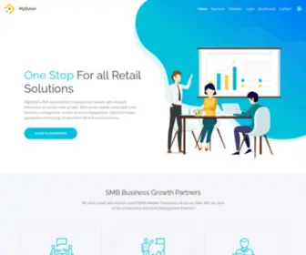 Mydukanretailer.com(MyDukan Retailer Growbiz Web) Screenshot