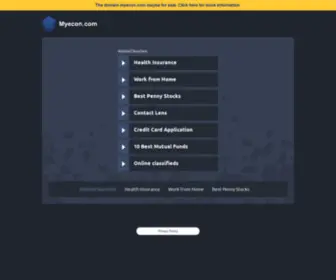 Myeconmall.com(MyEconMall website) Screenshot
