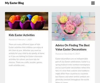 Myeasterblog.com(My Easter Blog) Screenshot