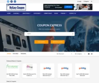 Myeasycoupon.com(Coupons) Screenshot